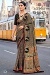 Shanti Vol 9 By Kashvi right Moss Foil Printed Fancy Saree Wholesale Online
